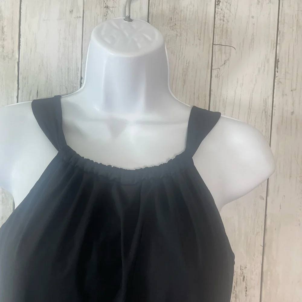 Athleta Kokomo Black Swim Dress Small